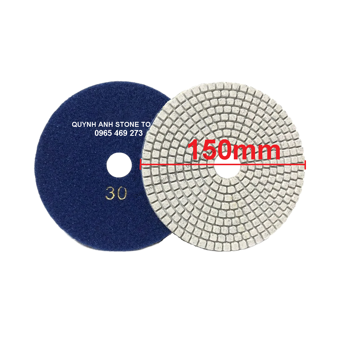 Lá số đánh bóng 150mm
